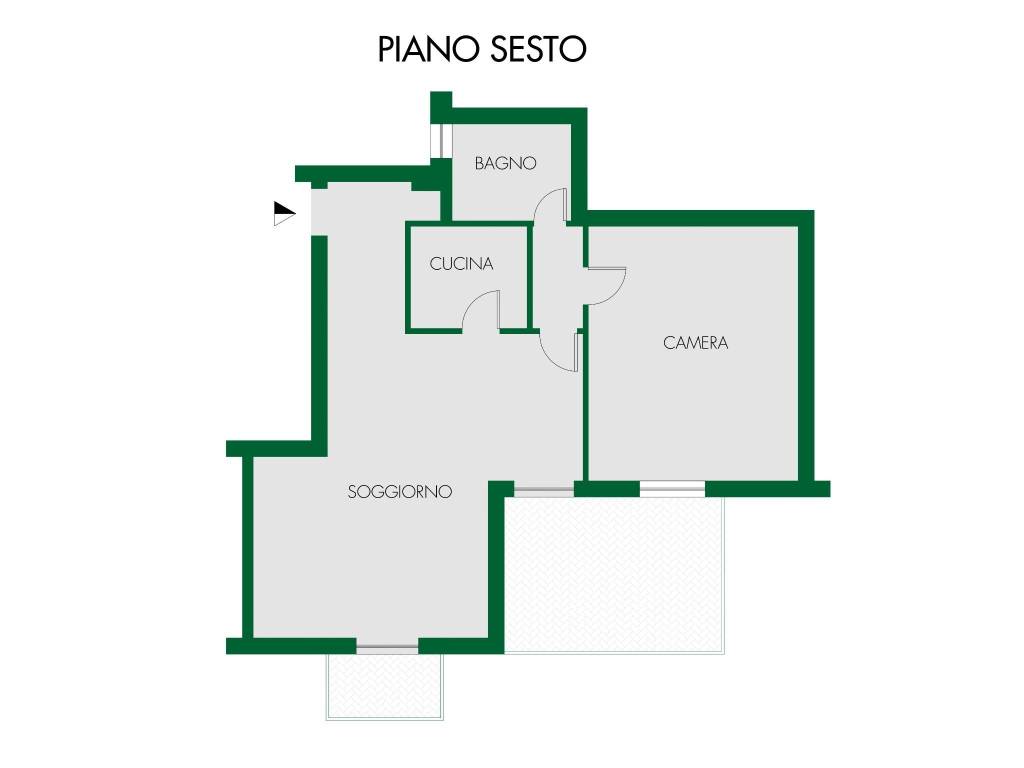 Appartamento a Verona in Via Adriano Cristofoli, 13 - Foto 3