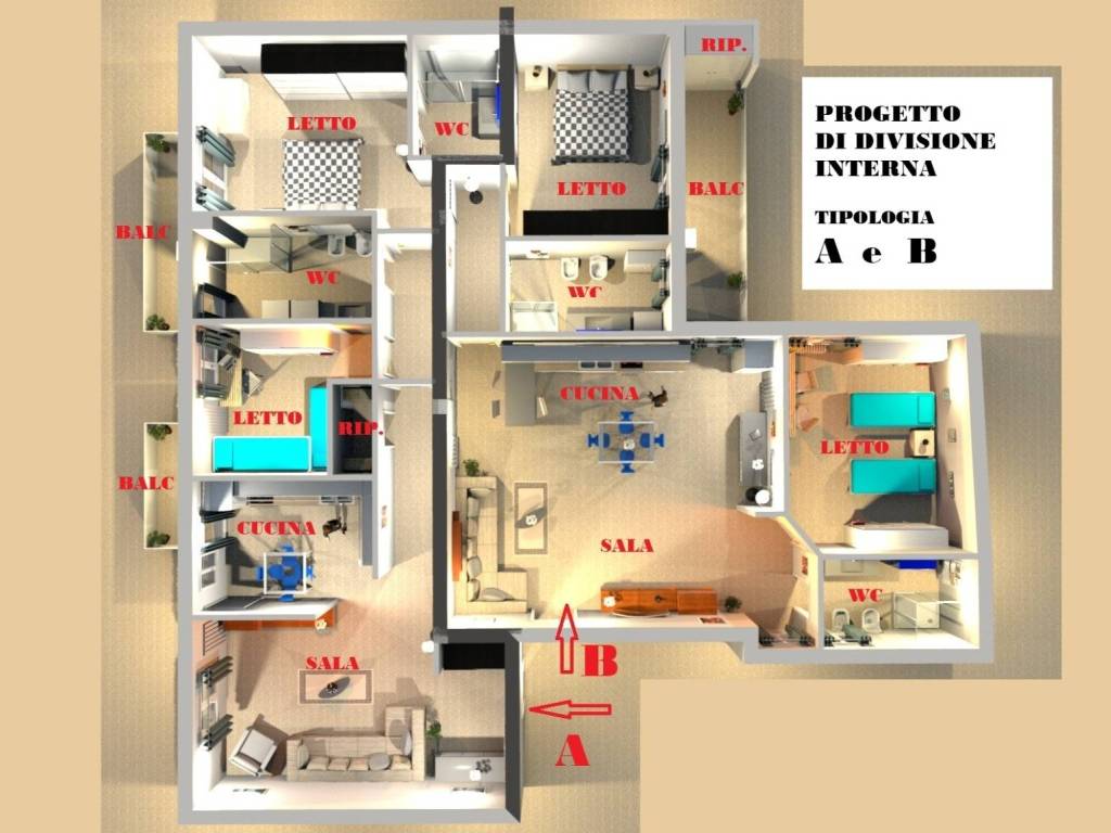 Appartamento a Andria in Via Firenze, 60 - Foto 4