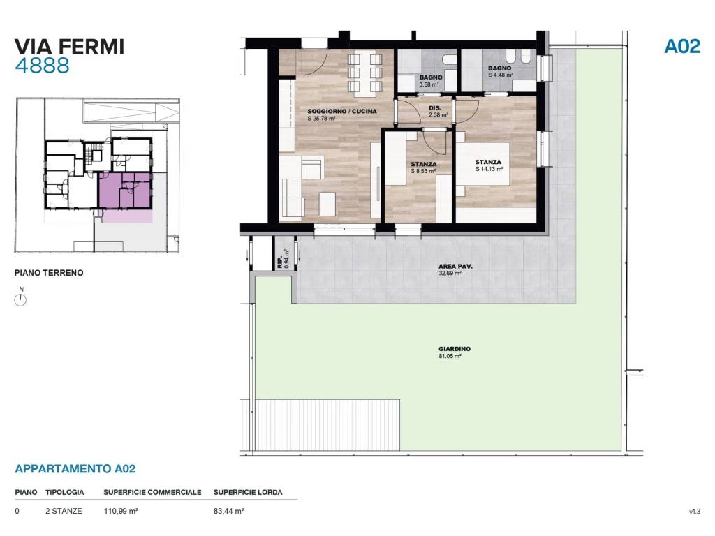 Appartamento a Trento in Via Enrico Fermi, 14 - Foto 3
