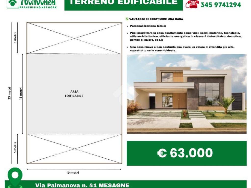 Terreno a Mesagne in Via Palmanova, 41 - Foto 2