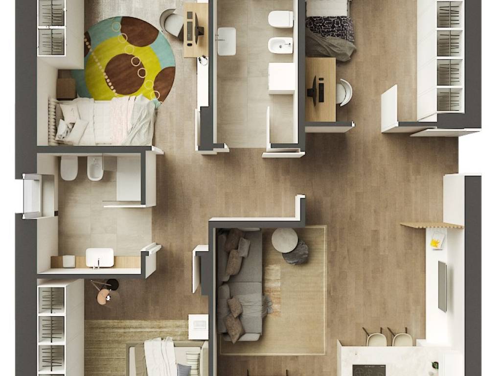 Appartamento a Torino in Via Mombasiglio, 32 - Foto 3