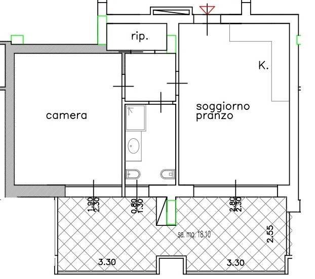 Appartamento a Prato in Via Marco Roncioni, 107 - Foto 2