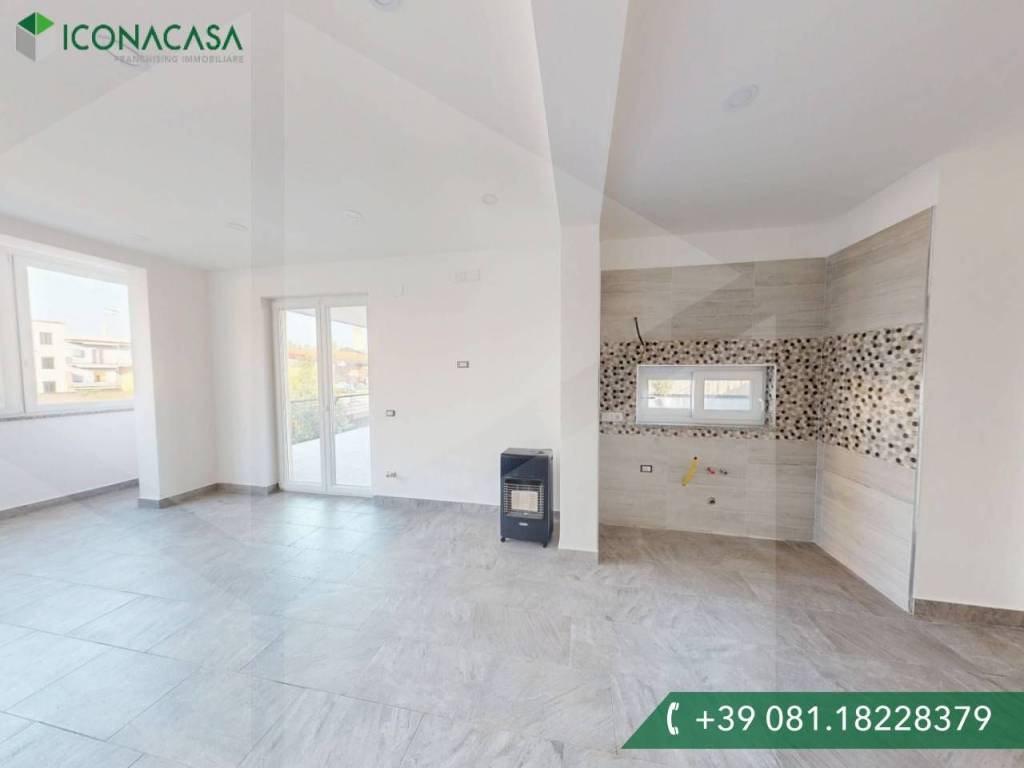 Villa a Brusciano in Via Fratelli John e Robert Kennedy, 13 - Foto 4