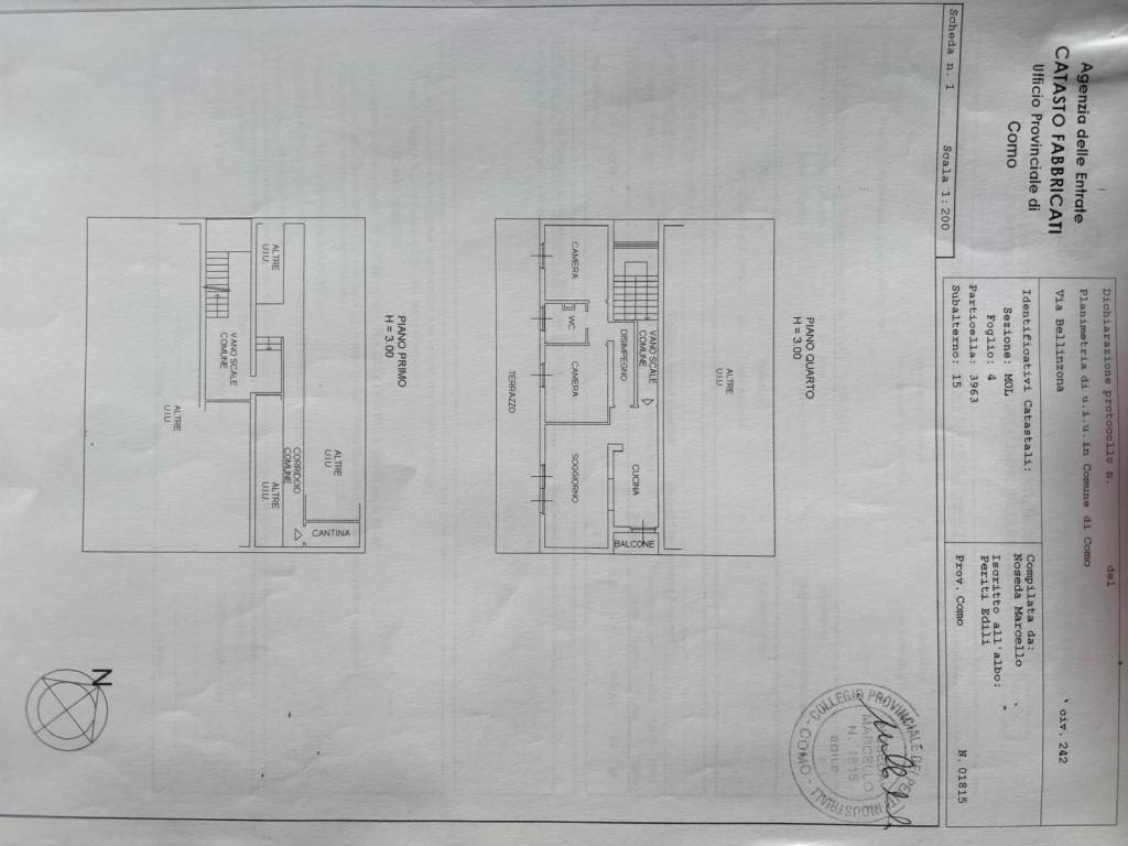 Appartamento a Como in Via Bellinzona, 242 - Foto 3