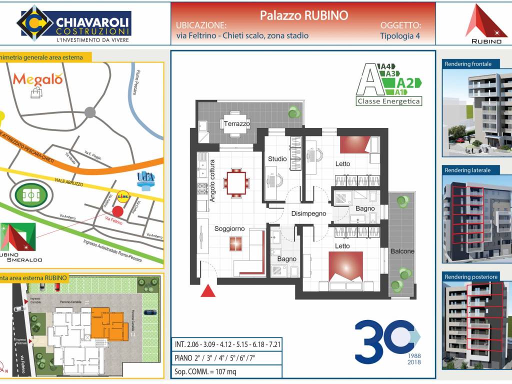 Appartamento a Chieti in Via Casoli - Foto 2