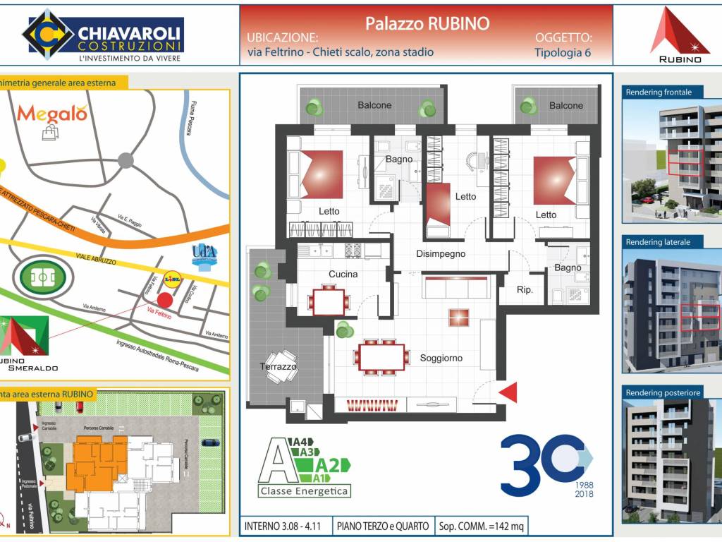 Appartamento a Chieti in Via Casoli - Foto 3