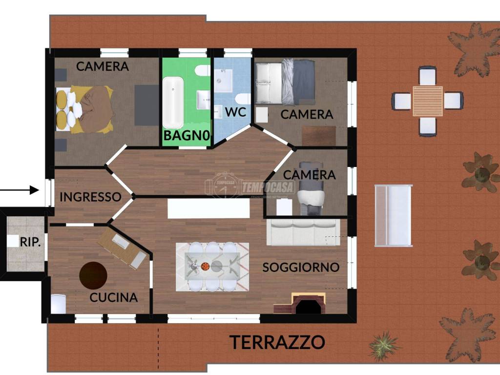 Appartamento a Fermo in Viale Nicola Ciccolungo 122 - Foto 2