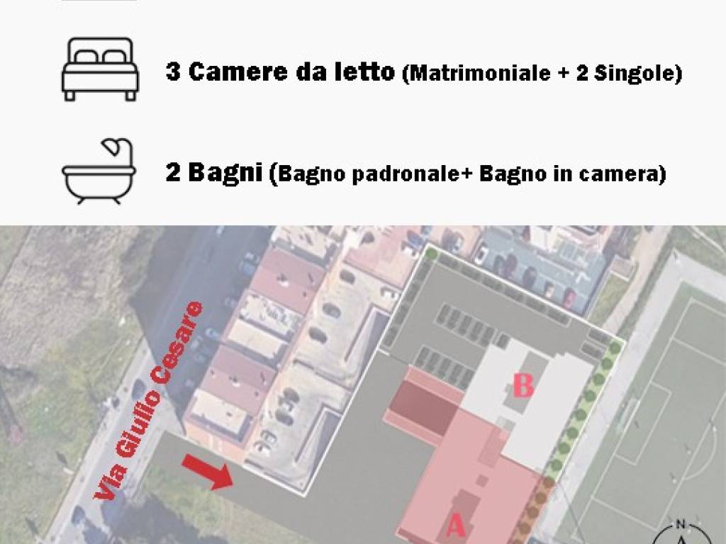 Appartamento a Latina in Via Caio Giulio Cesare - Foto 3