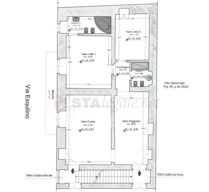 Appartamento a Canosa di puglia in Via Esquilino, 26 - Foto 5
