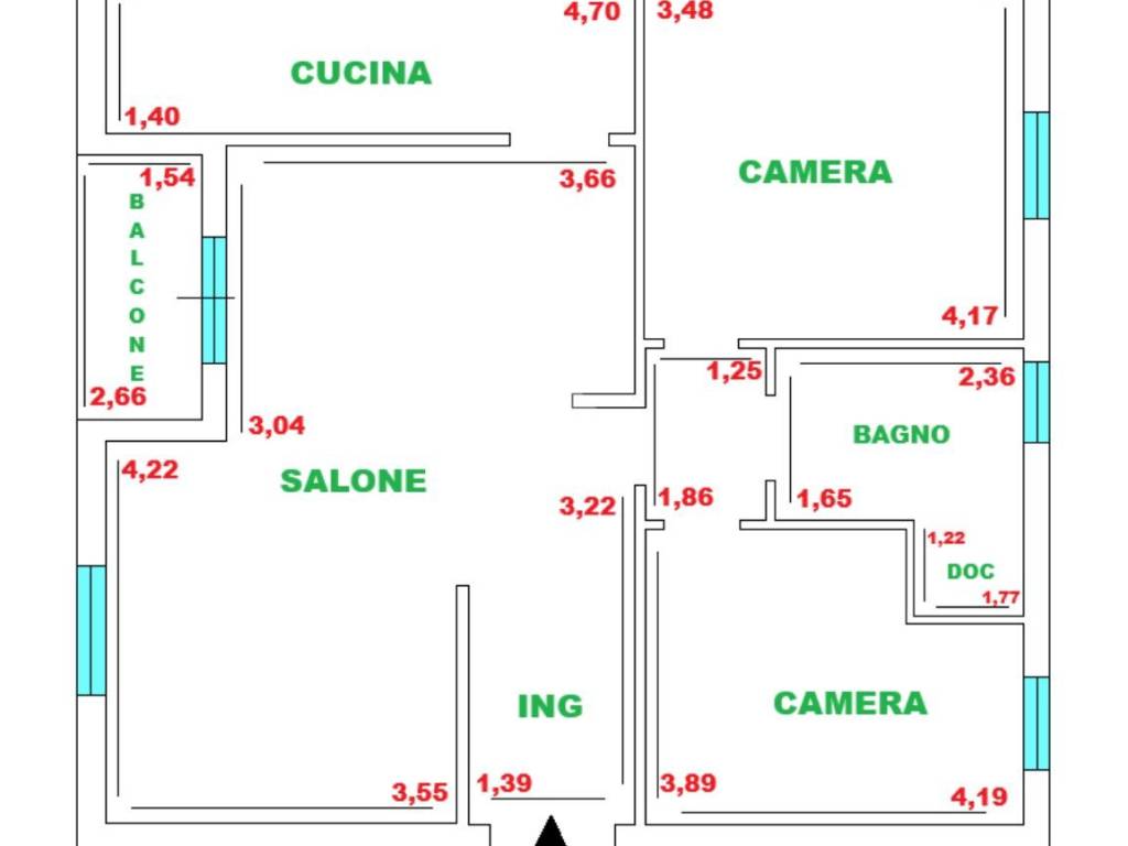 Appartamento a Aprilia in Piazza Benedetto Croce, 46 - Foto 2