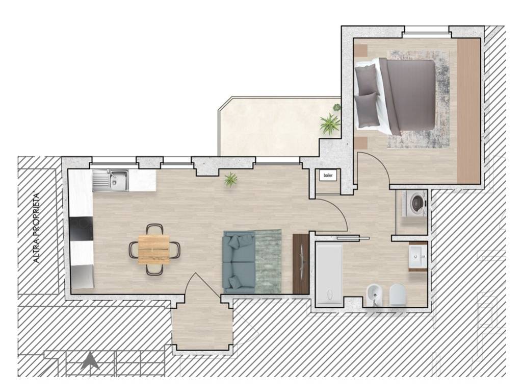 Appartamento a Verona in Via Monte Ortigara, 9 - Foto 2
