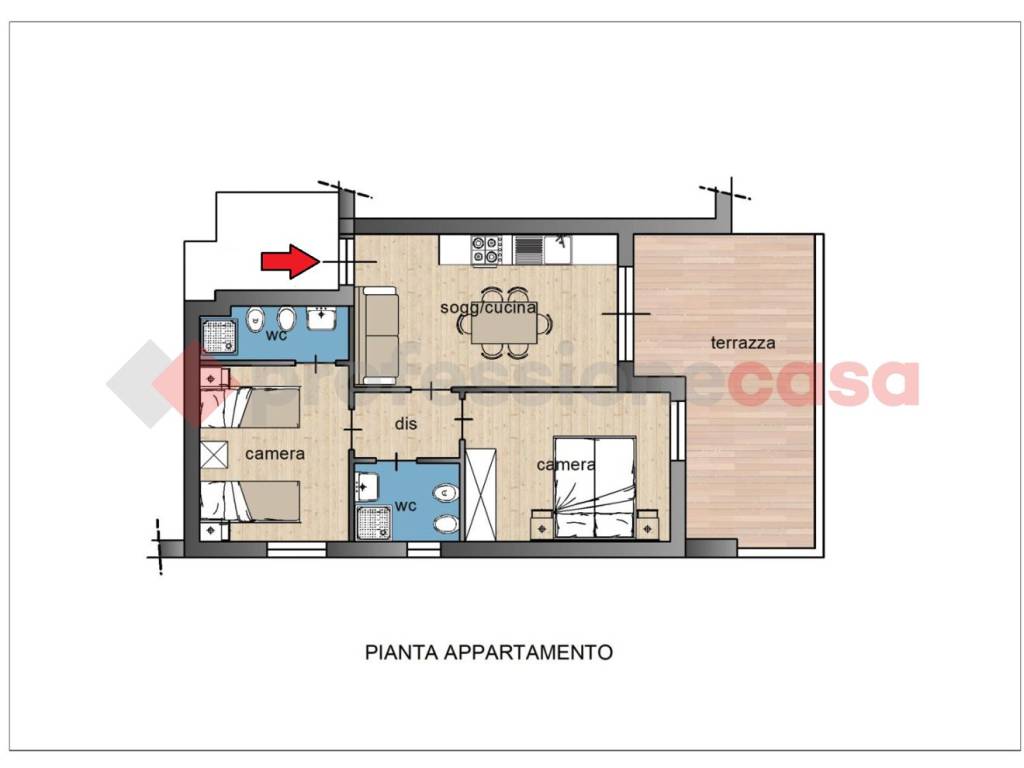 Appartamento a Tortoreto in Via Gabriele D'Annunzio, 40 - Foto 2