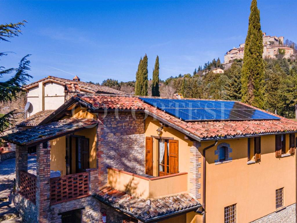 Villa a Monte santa maria tiberina in strada provinciale 103 - Foto 4