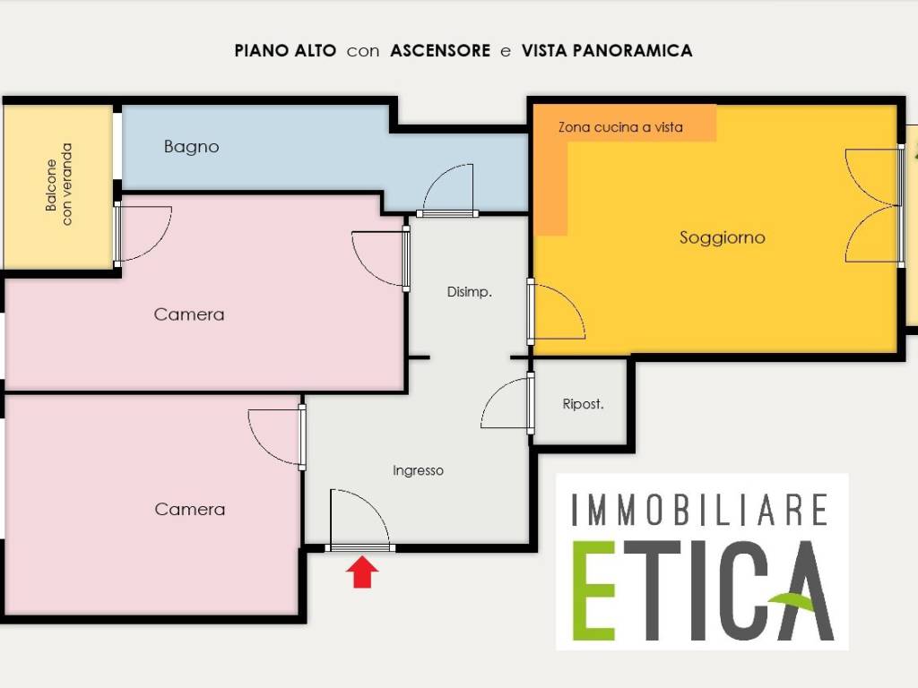 Appartamento a Torino in Corso Cosenza, 26 - Foto 2
