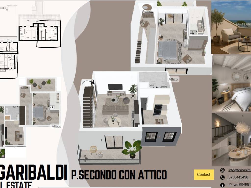 Attico / mansarda a Comacchio in Via della Resistenza, 45 - Foto 5