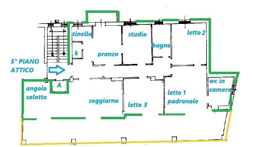 Attico / mansarda a Ortona in Via della Libertà, 2 - Foto 2