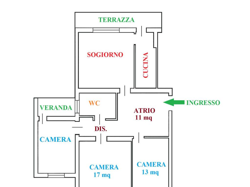 Appartamento a Udine in Via Modica, 12 - Foto 3