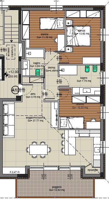 Attico / mansarda a Aldeno in Via dei Vegri - Foto 2