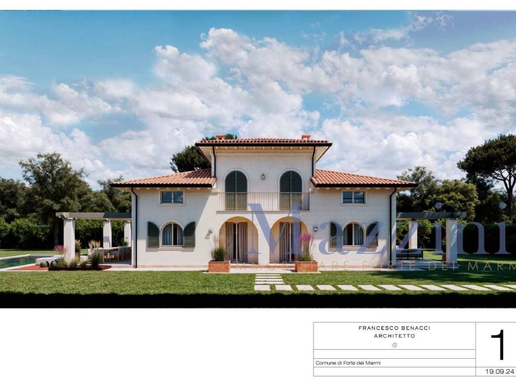 Villa a Forte dei marmi in via Piaggia, 13 - Foto 3