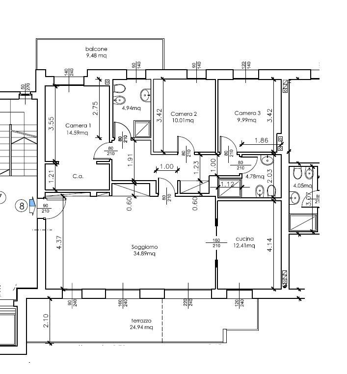 Appartamento a Vedano al lambro in Via Europa, 102 - Foto 3