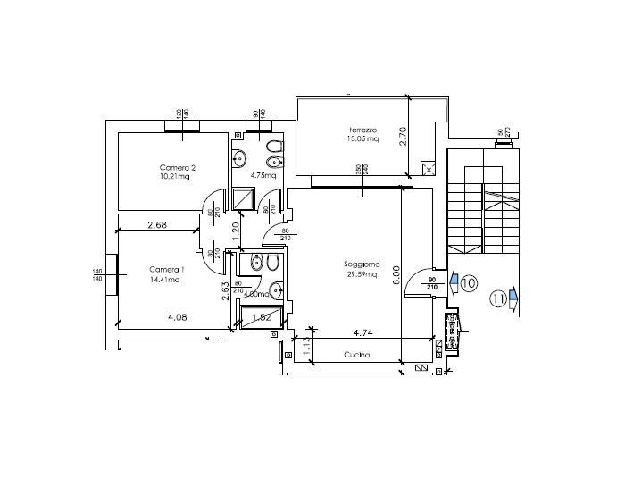 Appartamento a Vedano al lambro in Via Europa, 102 - Foto 2
