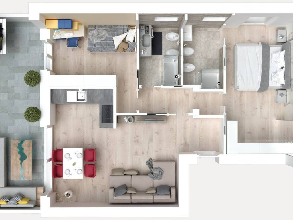 Appartamento a Monza in Via Toscana, 15 - Foto 4