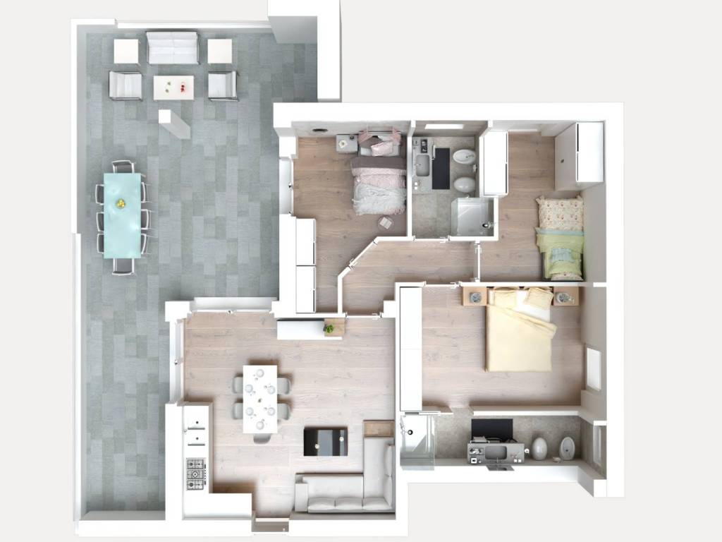 Appartamento a Monza in Via Toscana, 11 - Foto 2