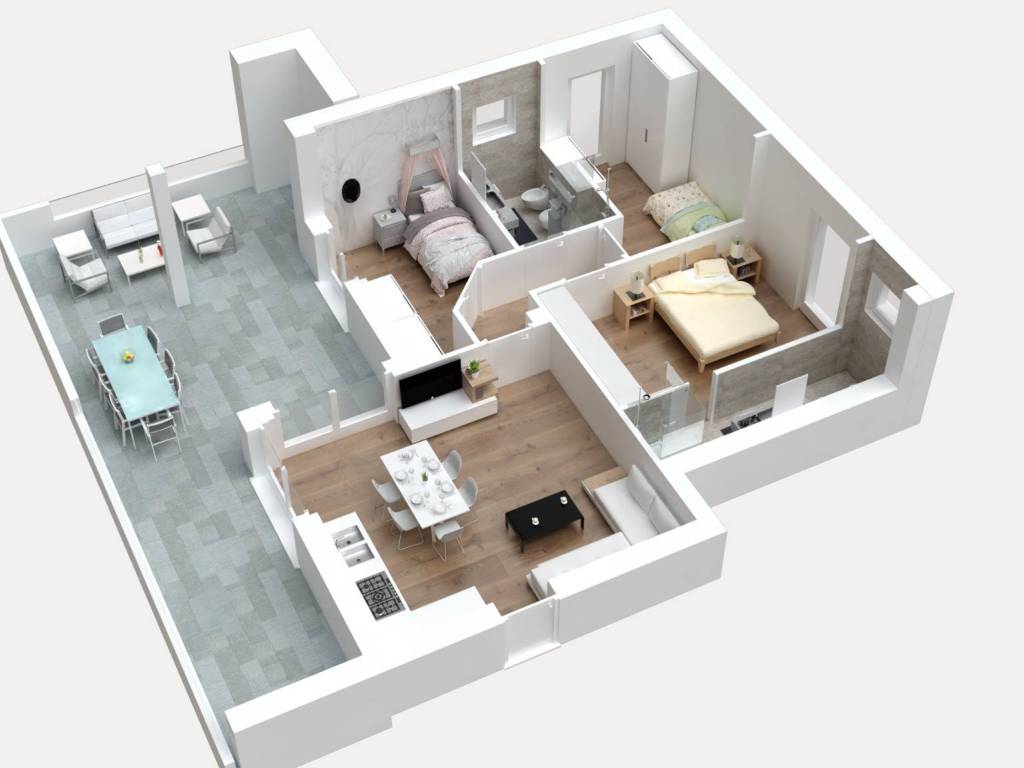 Appartamento a Monza in Via Toscana, 11 - Foto 3