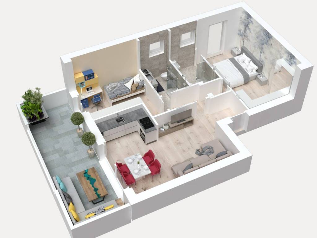 Appartamento a Monza in Via Toscana, 11 - Foto 3