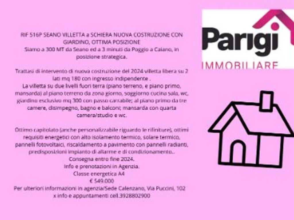Villa a Carmignano in Via Carlo Emilio Gadda, 3 - Foto 4