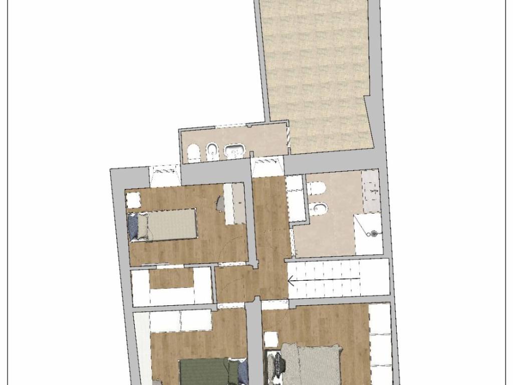 Casa indipendente a Recanati in Via Angelo Giunta, 10 - Foto 4