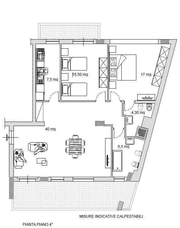 Appartamento a Crotone in Via Pastificio - Foto 2