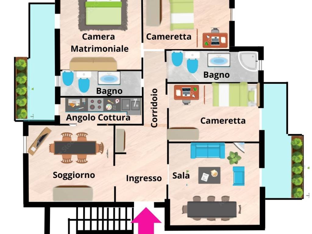 Appartamento a Cerignola in Via Monviso - Foto 3
