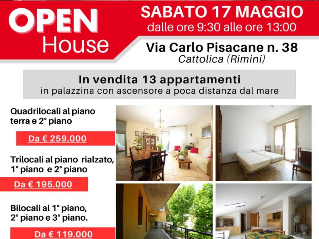 Appartamento a Cattolica in Via C. Pisacane, 38 - Foto 2