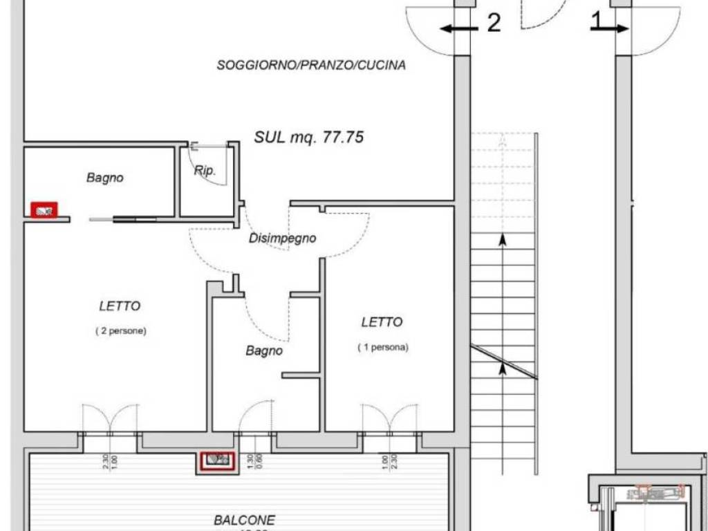 Appartamento a Fano in via Nelli - Foto 2