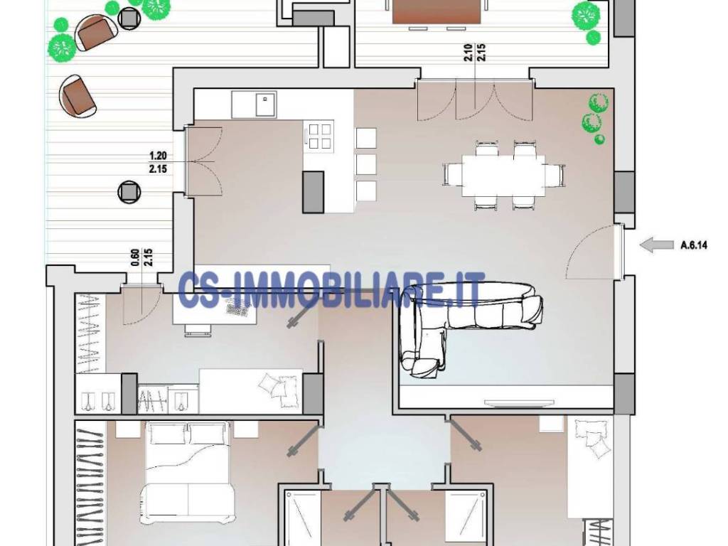 Appartamento a Potenza in Via Del Gallitello - Foto 3