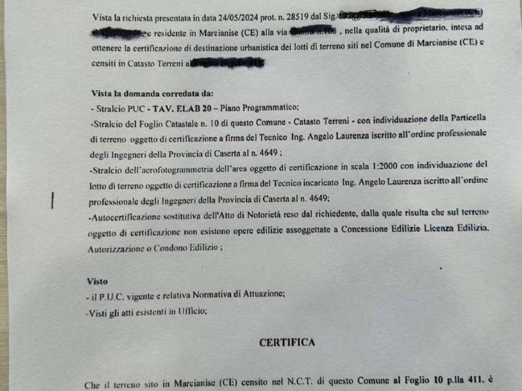 Terreno a Marcianise in Via Massacarrara - Foto 2