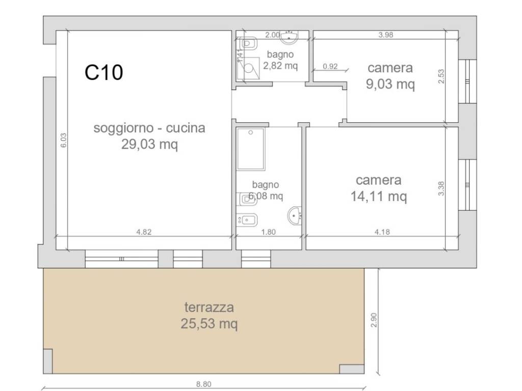 Attico / mansarda a Verona in Via Friuli - Foto 2