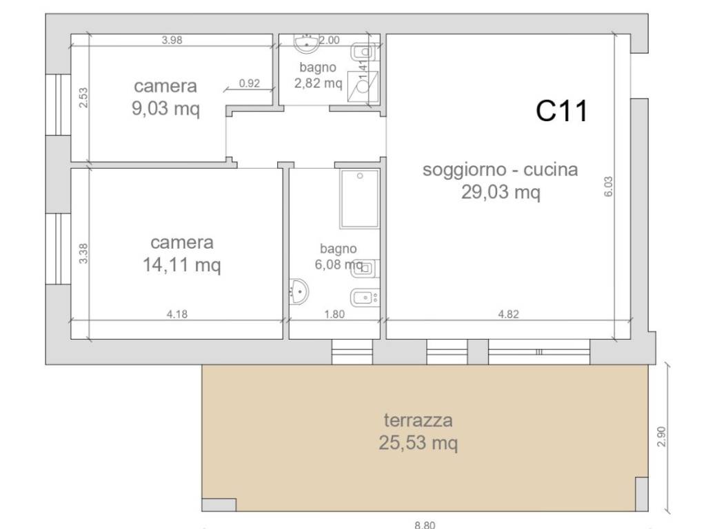 Attico / mansarda a Verona in Via Friuli - Foto 2