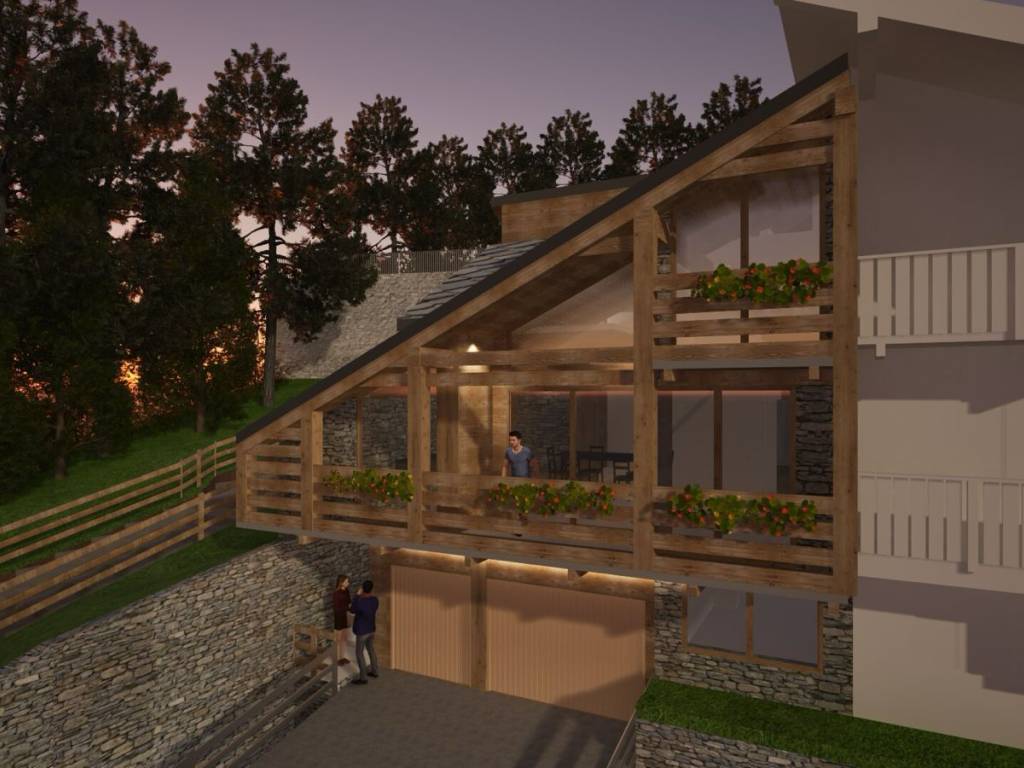 Villa a Courmayeur in Via della Fontana - Foto 3