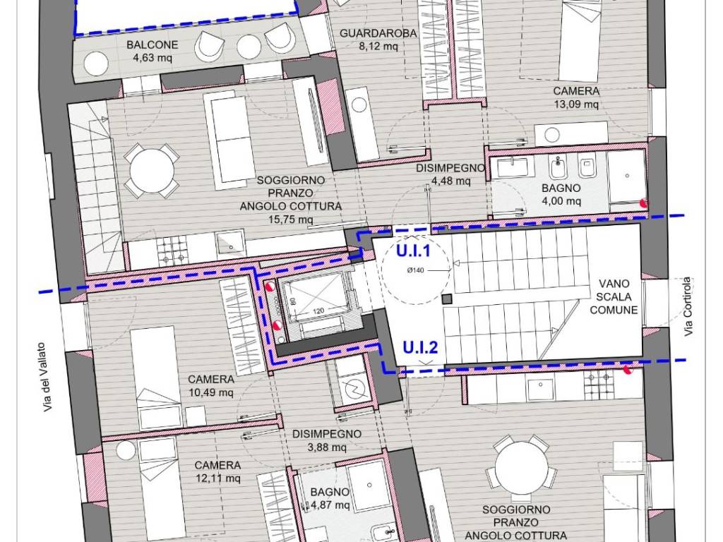 Attico / mansarda a Pesaro in Via Domenico Mazza, 92 - Foto 3