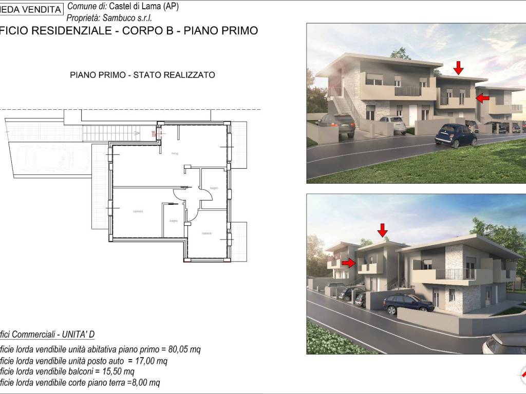 Appartamento a Castel di lama in Via Vignà, 5 - Foto 3