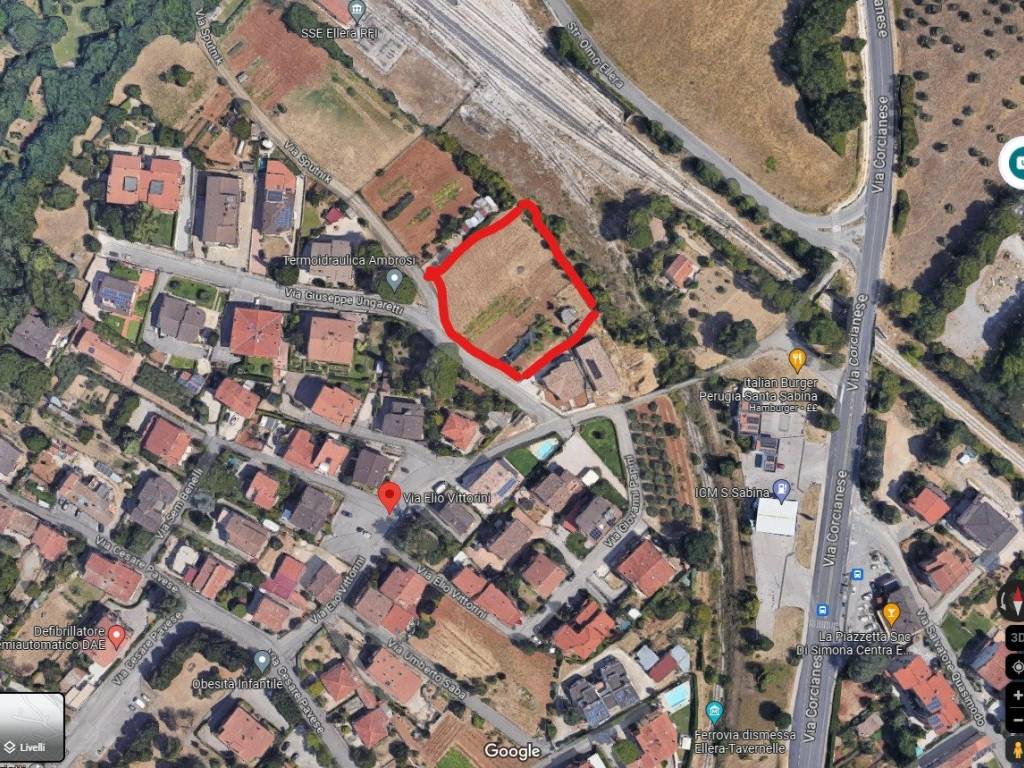 Terreno a Perugia in Via Elio Vittorini, 46 - Foto 3