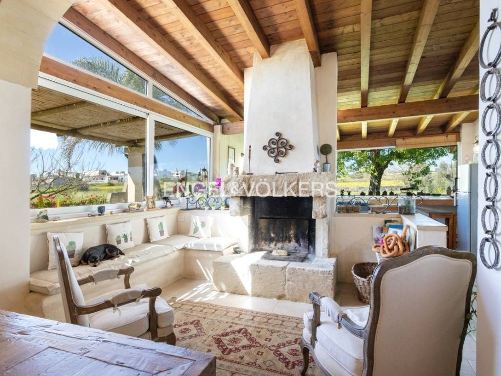 Villa a Carpignano salentino in Strada Vicinale Cocorzo Sant'Andrea, 15 - Foto 5