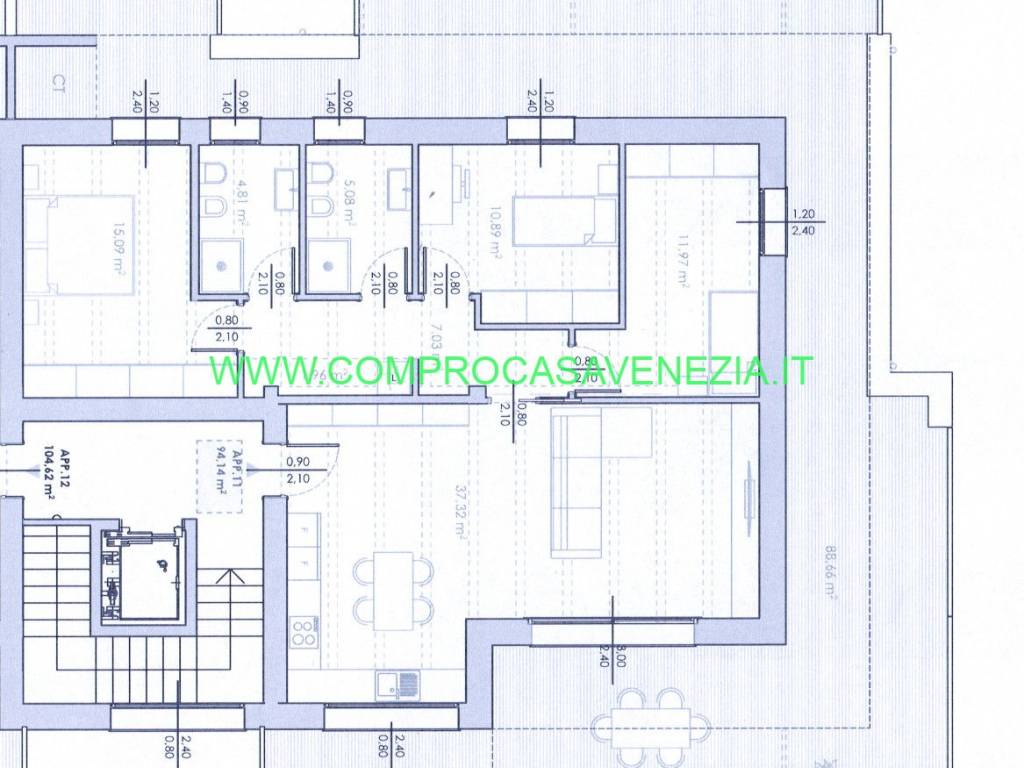 Appartamento a Venezia in VIA CASTELLANA - Foto 2