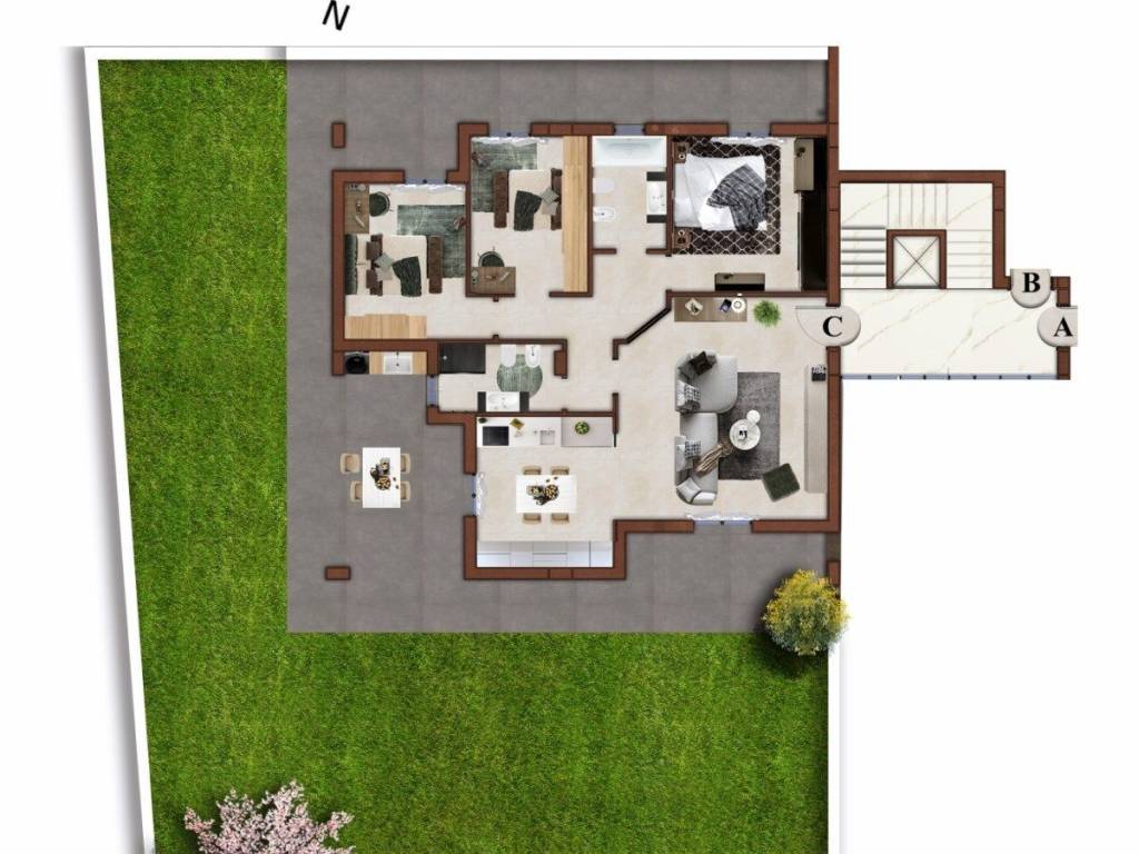 Appartamento a Vitulazio in Via Luciani, 23 - Foto 3