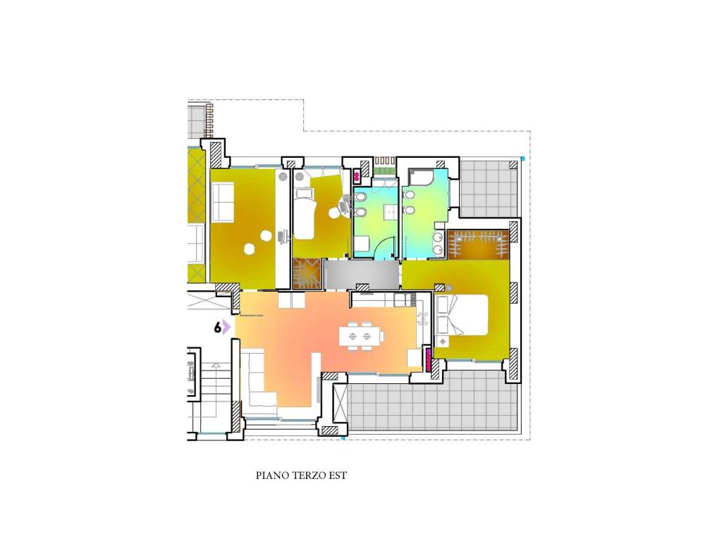Appartamento a Castel maggiore in Via A. G. Roncalli Papa Giovanni XXIII, 1 - Foto 3