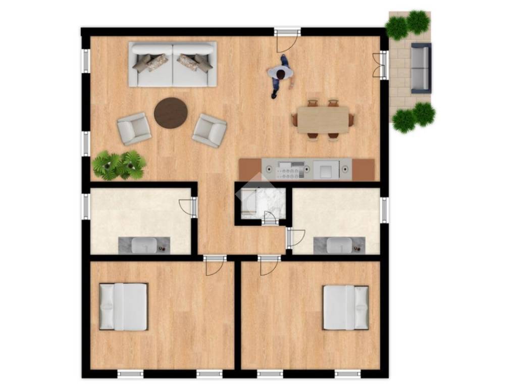 Appartamento a Verona in Via Clocego, 4 - Foto 2