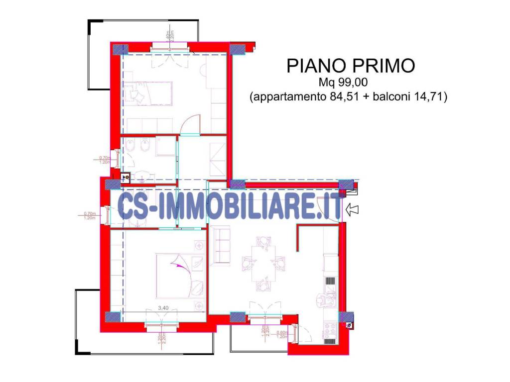 Appartamento a Potenza in Via Maratea - Foto 2