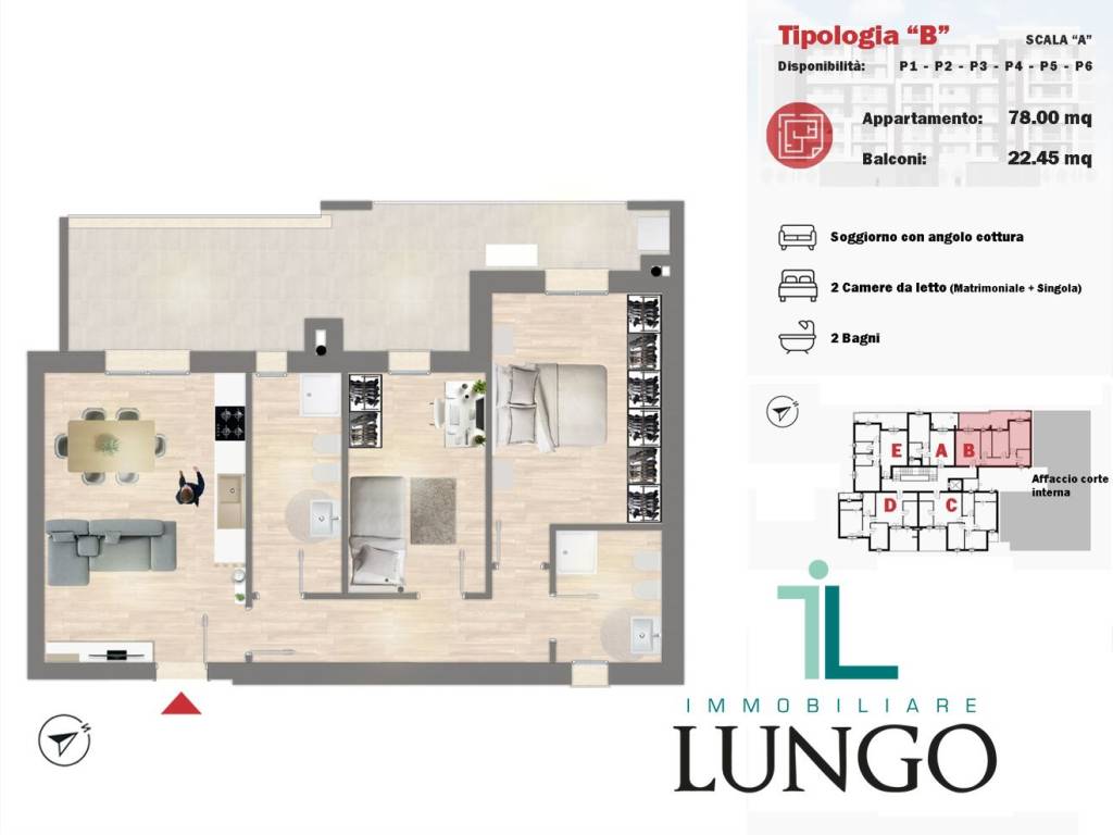Appartamento a Latina in Via Caio Giulio Cesare, 34 - Foto 3